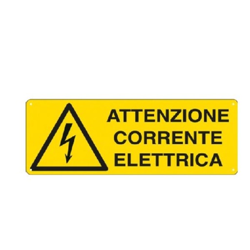 [590EF12025P] SEGN. ALLUMINIO 350X125MM CORREN