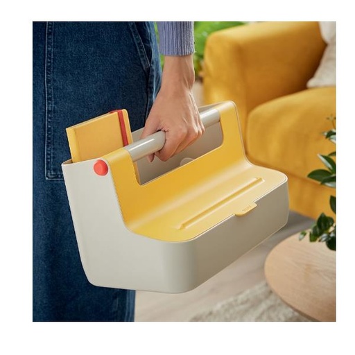 [61250019] COSY CASSETTA PORTAOGGETTI GIALLO