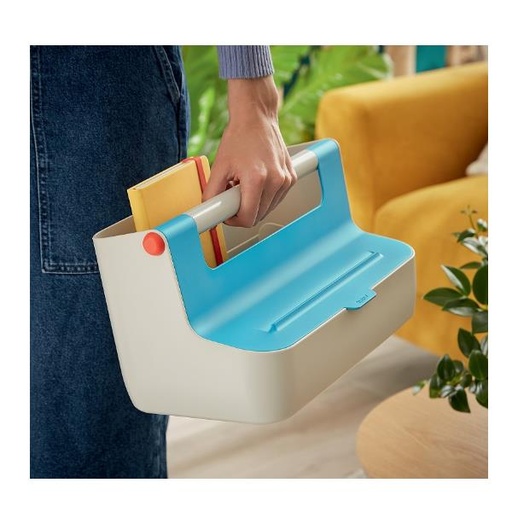 [61250061] COSY CASSETTA PORTAOGGETTI BLU