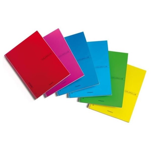 [6520] CF6COLORCLUB SPIRALATO  A5 4M