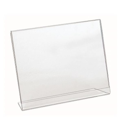[7038A] PORTADEPLIANT ACRILICO 15X20 ORIZZO