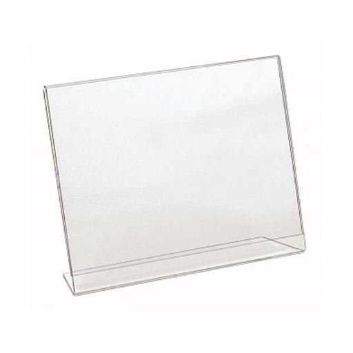 [7040A] PORTADEPLIANT ACRILICO 9X13 ORIZZON
