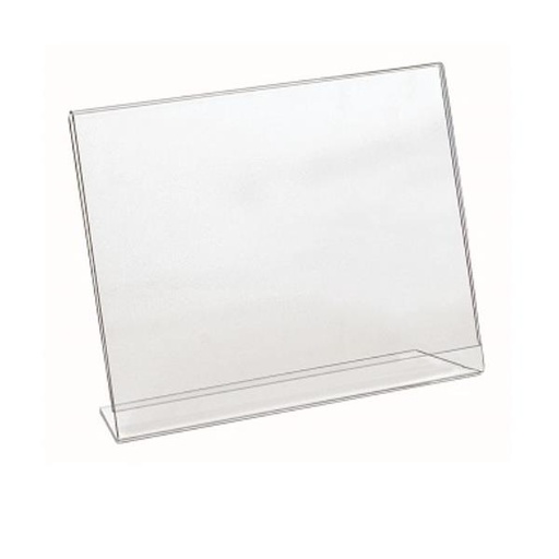 [7042A] PORTADEPLIANT ACRILICO 13X18 ORIZZO