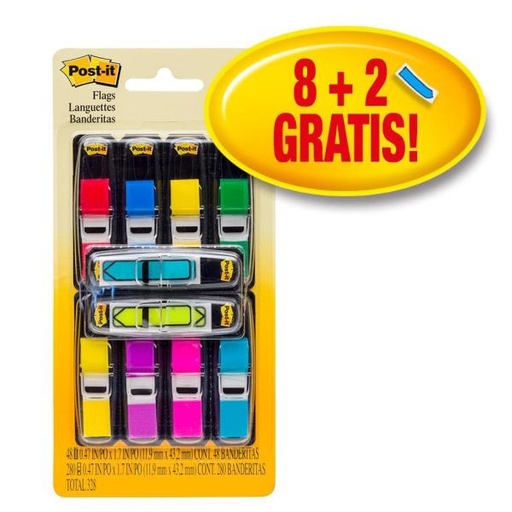 [74209] CF8+2POST-IT INDEX MINI 683