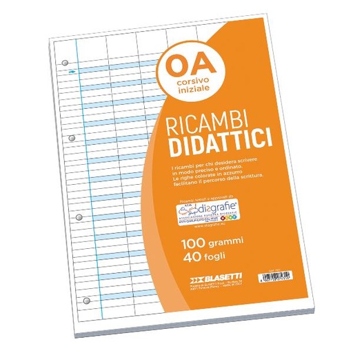 [7431] RICAMBI DIDATTICI A4 0A 40FF 100GR