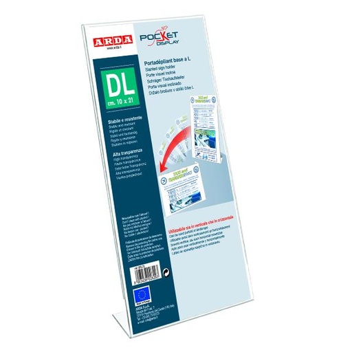 [80LDL] PORTADEPLIANT BASE A L DL (10,5X21)