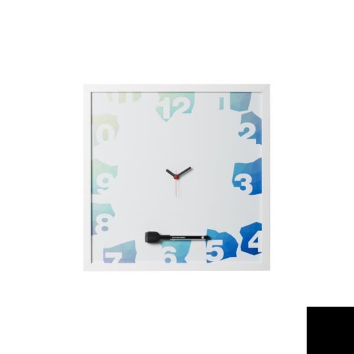 [CG0250166] LAVAGNA CON OROLOGIO MAGNET. 40X40
