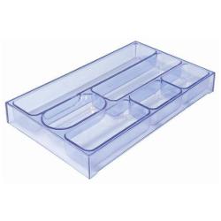 [TR3110BLU] TRAY PORTAOGGETTI AZZ TRASP