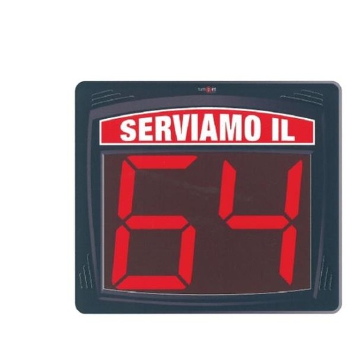 [Y610DISPLAY] DISPLAY  ELIMINACODE NERO-ROSSO