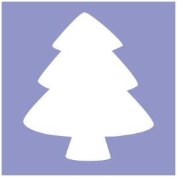 [10980/4] FUSTELLA MM.38  ALBERO NATALE