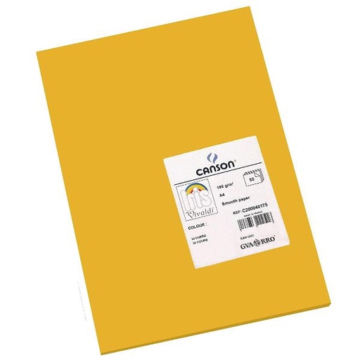 [200040175] CF50FF VIVALDI A4 185G CUOIO