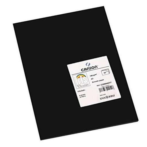 [200040217] CF50FF VIVALDI A3 185 G/M NERO