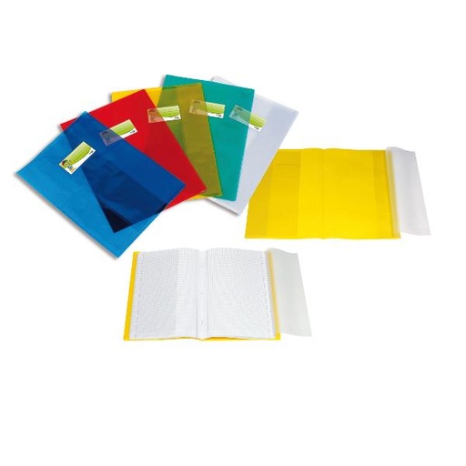 [21121205] COVER MAXI A4 PP LISCIO VERDE