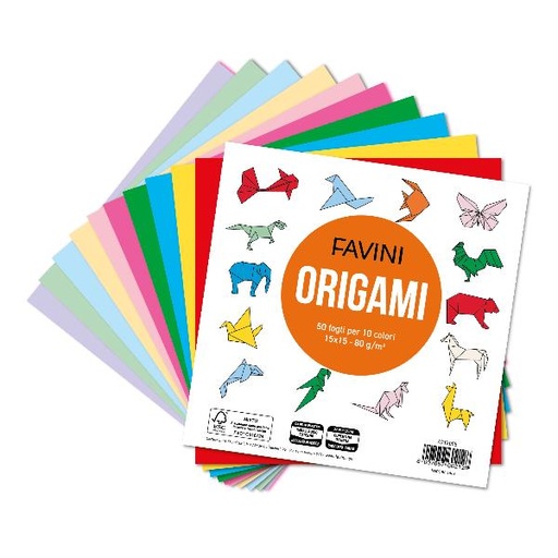 [A71X005] RISMA ORIGAMI 80G 5 TENUI+5 FORTI