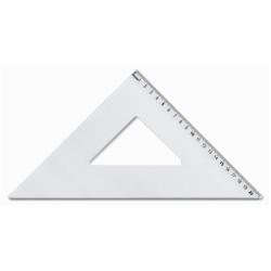 [18032] SQUADRA 45° 30 CM ALLUMINIO
