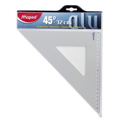 [100088] SQUADRA 32 CM 60°  ALLUMINIO