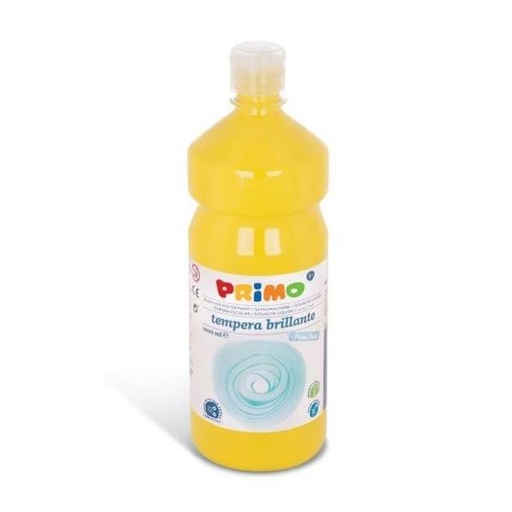 [204BR1000201] TEMPERA GIALLO PRIMI PASSI  1000ML