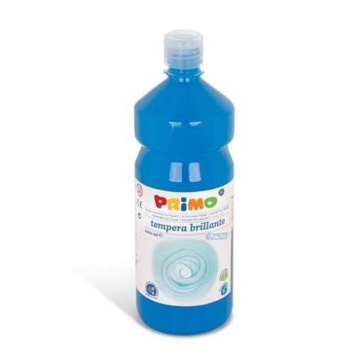 [204BR1000501] TEMPERA CYAN  PRIMI PASSI 1000ML