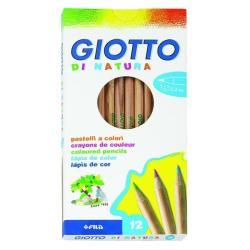 [240600] CF12PASTELLO GIOTTO DI NATURA ASSOR