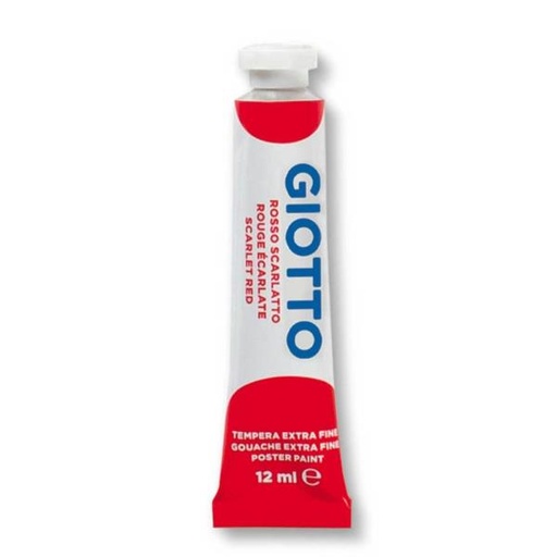 [352008] CF6 TUB. TEMPERA 12ML ROSSO SCAR