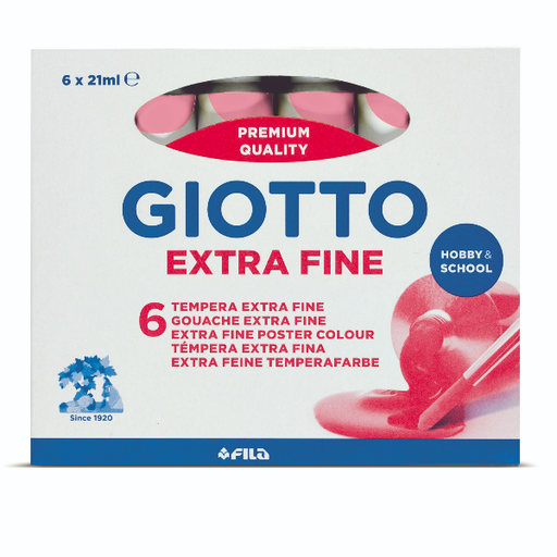 [355006] CF6 TUB. TEMPERA 21ML ROSA