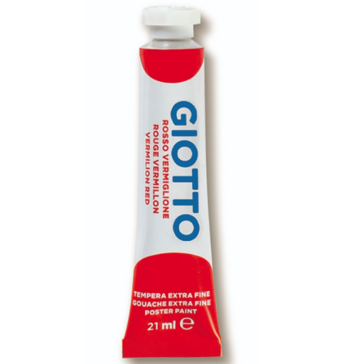 [355007] CF6 TUB.TEMPERA 21ML ROSSO VERMIGL.