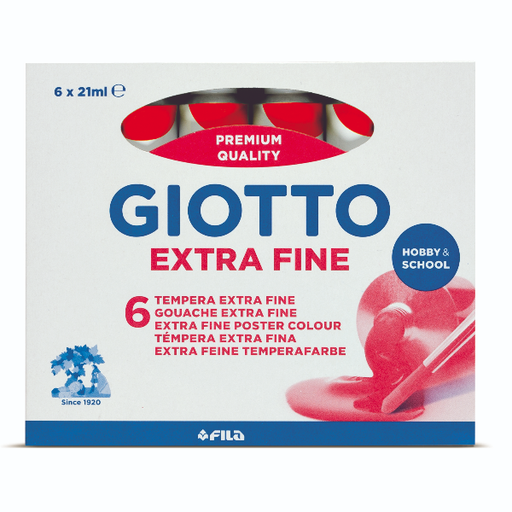 [355008] CF6 TUB. TEMPERA 21ML ROSSO SCARLA