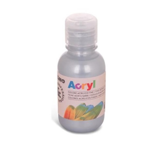 [402TA125910] PRIMO COL ACRILICO 125ML ARGENTO