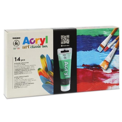 [4201BOX3] STARTER SET ACRYL 8 X 75ML
