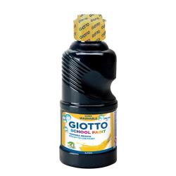 [530824] FLACONE 250ML TEMPERA NERO LAVABILE