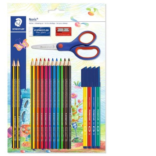 [61SET42] SET DISEGNO MATITE +  SQUADRE
