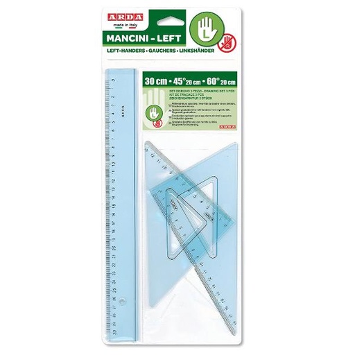 [70420MAN] SET 3PZ MANCINI:R30+45°/20+60°/20