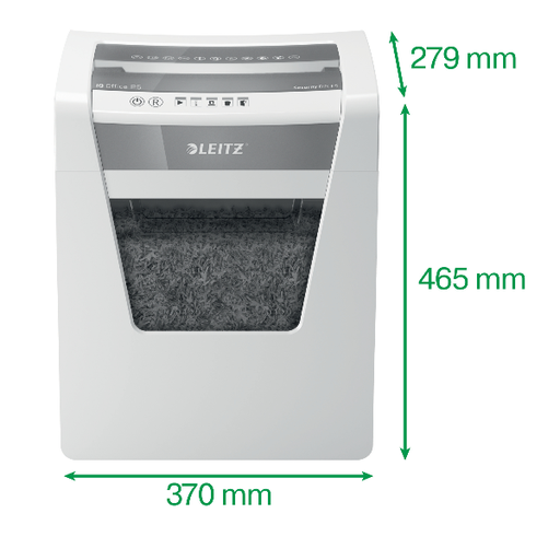 [80020000] LEITZ IQ DISTRUG.OFFICE P5 BIANCO