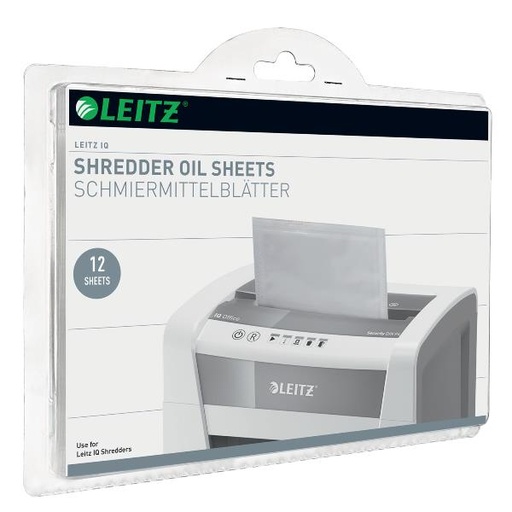[80070000] CF12 FOGLI LUBRIFICANTI LEITZ IQ