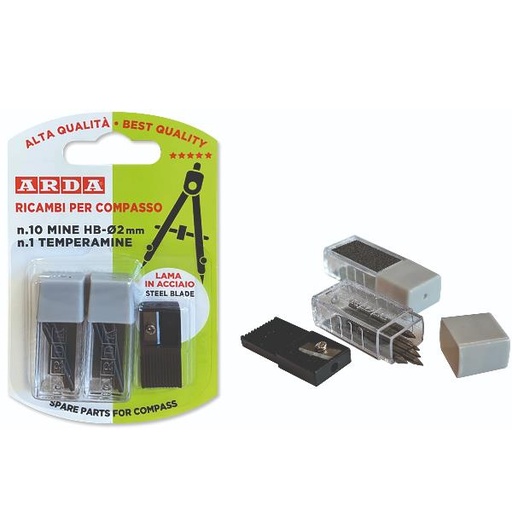 [COMIN] CF10 MINE+1TEMP RICAMBI X COMPASSO