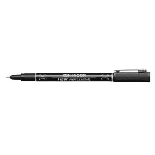 [DH2102-10] CF10 PENNE A FIBRA CALIB0 2 NERO
