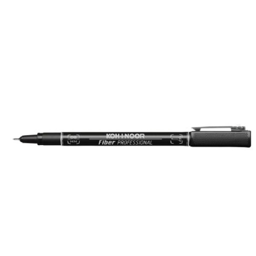 [DH2108-10] CF10 PENNE A FIBRA CALIB0 8 NERO