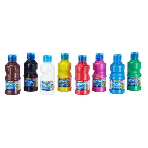[F53510000] CF8 GIOTTO SCHOOLPACK TEMPERA 250ML