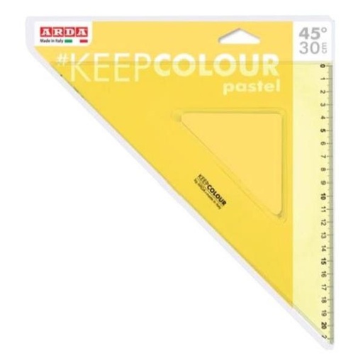[KCP4530] SQUADRA 45° 30 CM
