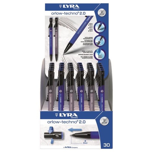 [L1027720] CF30ESPOSITORE LYRA ORLOW-TECHNO2.0