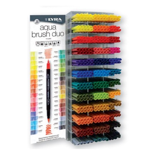 [L6527001] ESP360  AQUA BRUSH DUO COL. ASSORTI