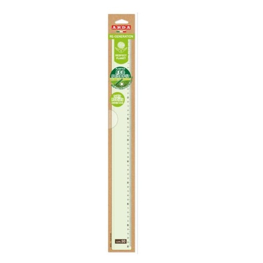 [RE30] RIGA 30CM  PLASTICA ECO SOSTENIBILE