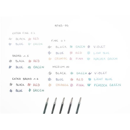 [012033] CF12 REFILL RFNS-GG-M VERDE