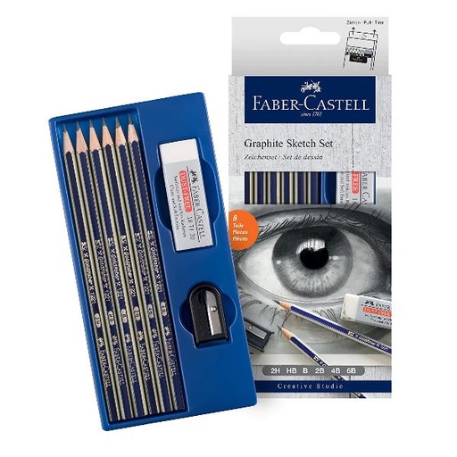 [114000] CF8 MATITA  GOLDFABER SKETCH SET