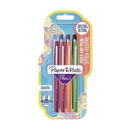 [2028645] CF8PENNA PUNTA FIBRA FLAIR ASS