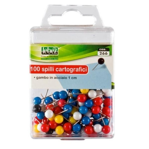 [266] CF100 SPILLI DIAM 6MM COL ASSORTITI