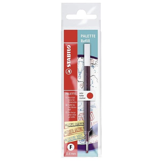[268/040-01] STABILO PALETTE REFILL ROSSO