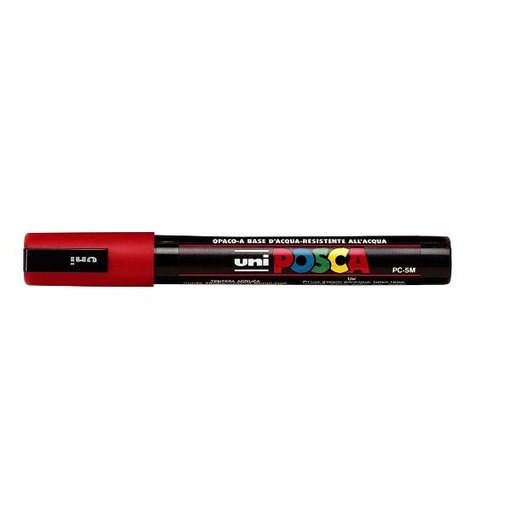 [MPC5MR] CF6 POSCA MEDIO ROSSO