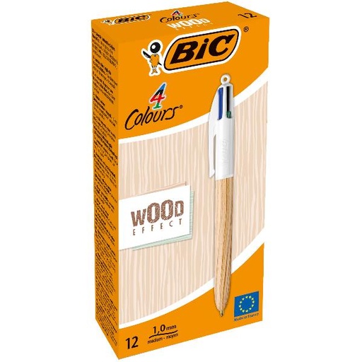[508964] CF12 4 COLORI WOOD