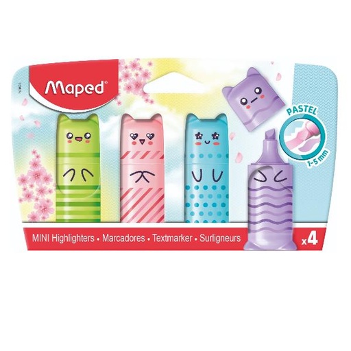 [743604] CF4 EVID. MINI PASTEL POCKET X4